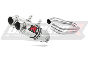Honda CBR 1000F DUAL 1988 - 2000 Pot d'échappement Silencieux GP1 + dB killer medium