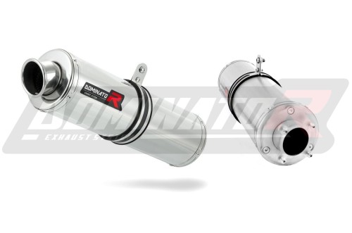 wydech tłumik DOMINATOR Okrągły pasujący do motocykla Honda CBF 250 2004 - 2006 3