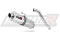échappement silencieux DOMINATOR ovale compatible avec la moto Honda XL 600 V TRANSALP 1987  2000 3