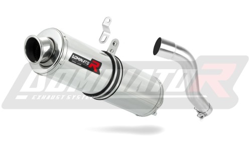 échappement silencieux DOMINATOR rond compatible avec la moto Honda XL 700 V TRANSALP 2008  2014 3