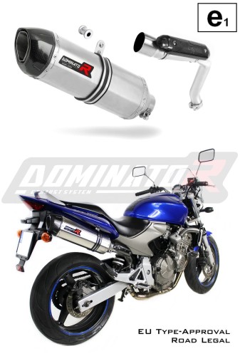 échappement silencieux DOMINATOR homologué HP1 compatible avec la moto CB 600F HORNET 2003  2006 5