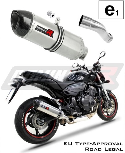 échappement silencieux DOMINATOR homologué HP1 compatible avec la moto CB 600F HORNET 2007  2013 6