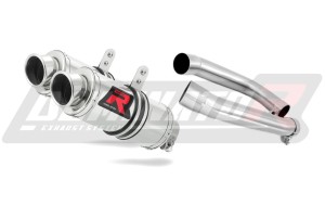 Honda VTR 1000F Firestorm 1998 - 2001 Pot d'échappement Silencieux GP1 + dB killer medium