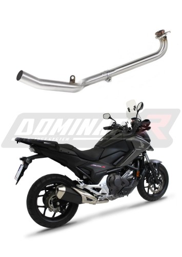 NC 700 750 S Exhaust Cat Eliminator DECAT Header Head pipe Linkpipe Downpipe collector manifold DOMINATOR x