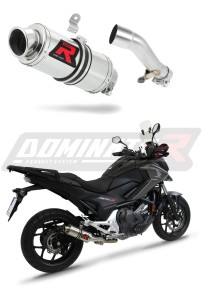 Honda NC 700 / 750 S 2012 - 2020 Exhaust Silencer Muffler GP1 + dB killer medium