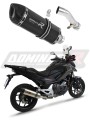 wydech tłumik DOMINATOR HP1 CZARNY pasujący do motocykla Honda NC 700 / 750 S 2012 - 2020 3