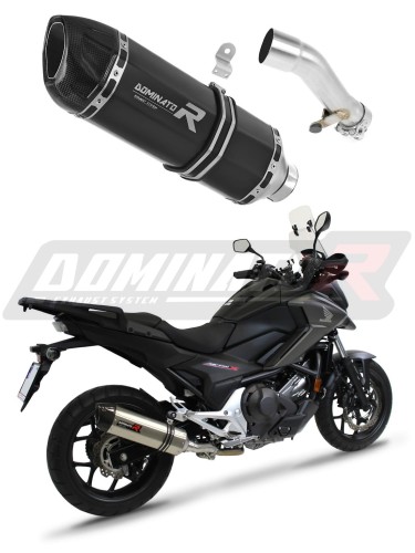 wydech tłumik DOMINATOR HP1 CZARNY pasujący do motocykla Honda NC 700 / 750 S 2012 - 2020 3