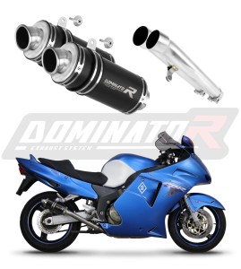 Honda CBR 1100 XX 1996 - 2006 Exhaust Silencer Muffler GP1 BLACK + dB killer medium