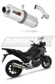 échappement silencieux DOMINATOR ovale compatible avec la moto Honda NC 700 / 750 X 2012  2020 6