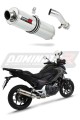 échappement silencieux DOMINATOR rond compatible avec la moto Honda NC 700 / 750 X 2012  2020 6
