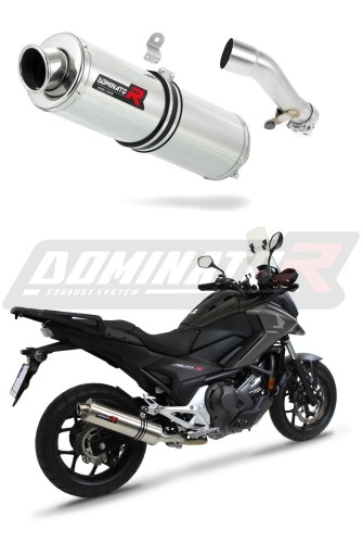 échappement silencieux DOMINATOR rond compatible avec la moto Honda NC 700 / 750 X 2012  2020 6
