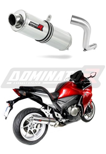 échappement silencieux DOMINATOR rond compatible avec la moto Honda VFR 1200 F 2010  2018 5