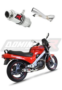 Honda NTV 650 REVERE 1988 - 1997 Pot d'échappement Silencieux GP1 + dB killer medium