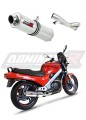 échappement silencieux DOMINATOR rond compatible avec la moto Honda NTV 650 REVERE 1988  1997 6