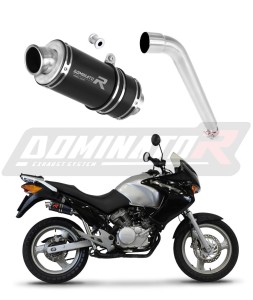Honda XL 125 V VARADERO 2007 - 2012 Pot d'échappement Silencieux GP1 NOIR + dB killer medium