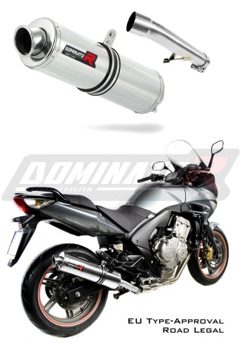 échappement silencieux DOMINATOR homologué rond compatible avec la moto CBF 600 2008  2013 5
