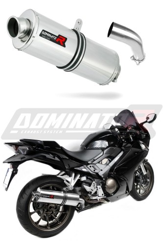 échappement silencieux DOMINATOR ovale compatible avec la moto Honda VFR 800 F 2014  2019 5