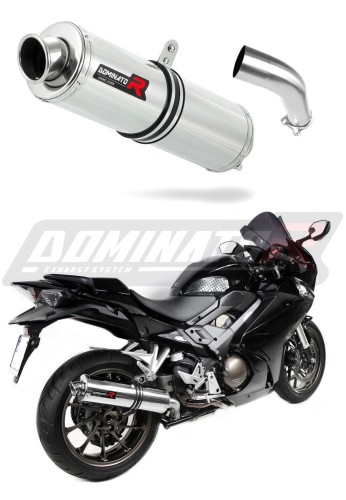 échappement silencieux DOMINATOR rond compatible avec la moto Honda VFR 800 F 2014  2019 5