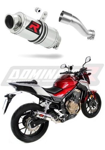 CB 500 F EXHAUST Honda Muffler Auspuff Sportauspuff Silencer Echappement Silencieux Scarico Scarichi Escape Wydech Tłumik GP 1 2016 - 2019 Dominator x