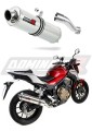 CB 500 F EXHAUST Honda Muffler Auspuff Sportauspuff Silencer Echappement Silencieux Scarico Scarichi Escape Wydech Tłumik ROUND 2016 - 2019 Dominator x