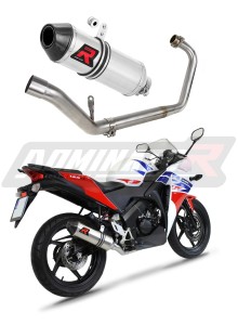 Honda CBR 125 R 2011 - 2018 Ligne complète d'échappement Collecteur Silencieux HP3 + dB killer medium