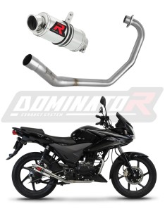 Honda CBF 125 2009 - 2014 Ligne complète d'échappement Collecteur Silencieux GP1 + dB killer medium