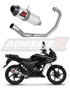 Honda CBF 125 2009 - 2014 Ligne complète d'échappement Collecteur Silencieux HP3 + dB killer medium