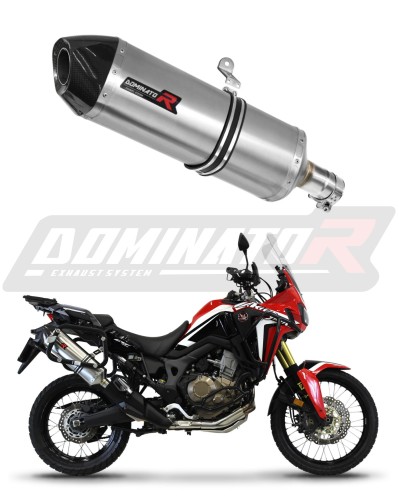 échappement silencieux DOMINATOR HP7 compatible avec la moto Honda CRF 1000L Africa Twin 2016  2019 6