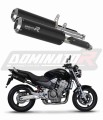 échappement silencieux DOMINATOR GP noir compatible avec la moto Honda CB 900F HORNET 2002  2007 6