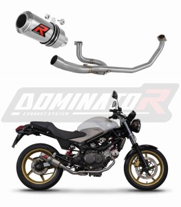 Honda VTR 250 2009 - 2015 Ligne complète d'échappement Collecteur Silencieux GP + dB killer
