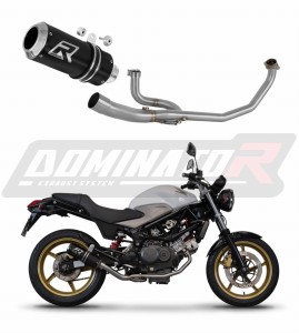 Honda VTR 250 2009 - 2015 Ligne complète d'échappement Collecteur Silencieux GP NOIR + dB killer
