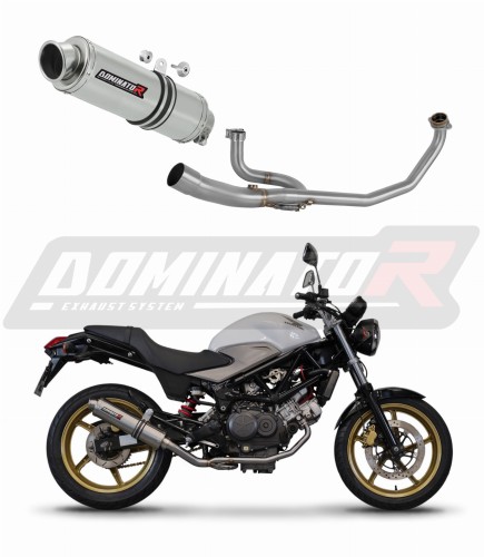 kompletny układ wydechowy z tłumikiem DOMINATOR Full System GP1 pasujący do motocykla Honda VTR 250 2009 - 2015 6