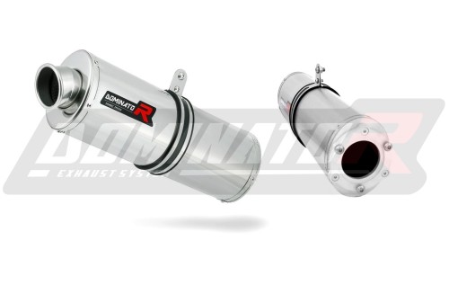 ZX6R EXHAUST Kawasaki Muffler Auspuff Sportauspuff Silencer Echappement Silencieux Scarico Scarichi Escape Wydech Tłumik OVAL 1998 - 2002 Dominator  x