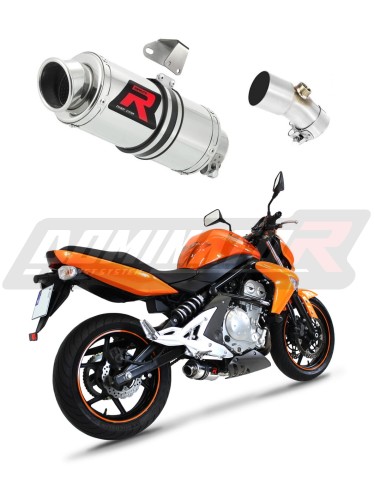 échappement silencieux DOMINATOR GP1 compatible avec la moto Kawasaki ER  6 N / F 650 2006  2008 6