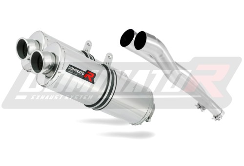wydech tłumik DOMINATOR Owalny pasujący do motocykla Kawasaki ZZR 1400 2006 - 2011 3