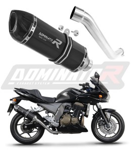 Kawasaki Z750 2004 - 2006 Pot d'échappement Silencieux HP1 NOIR + dB killer medium