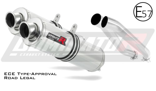 wydech tłumik DOMINATOR Homologowany ROUND pasujący do motocykla Z1000 2003 - 2006 5