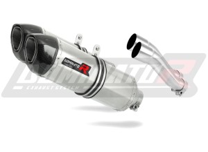 Kawasaki GPZ 500 1987 - 2003 Pot d'échappement Silencieux HP1 + dB killer medium