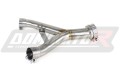 Z1000 Exhaust Cat Eliminator Catalyst Catalytic Converter Linkpipe Decat Downpipe  2010 - 2013 DOMINATOR x