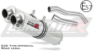 Z1000 Homologué Exhaust Echappement ROND 2007 - 2009