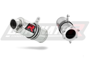 Kawasaki ZX6R 1995 - 1997 Pot d'échappement Silencieux GP1 + dB killer medium