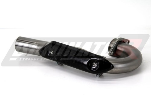 KX 450 F KXF Exhaust Header Head pipe Linkpipe Downpipe Kolano 2012 - 2015 DOMINATOR  x