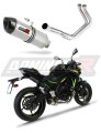 système d’échappement complet avec silencieux DOMINATOR Full System HP1 compatible avec la moto Z650 2017  2023 7