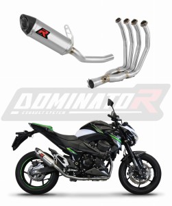 Kawasaki Z800 2013 - 2016 Ligne complète d'échappement Collecteur Silencieux HP8 + dB killer medium