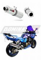 échappement silencieux DOMINATOR rond compatible avec la moto Kawasaki ZRX 1200 S 2001  2007 5