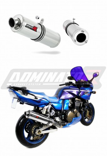 wydech tłumik DOMINATOR Okrągły pasujący do motocykla Kawasaki ZRX 1200 S 2001 - 2007 5
