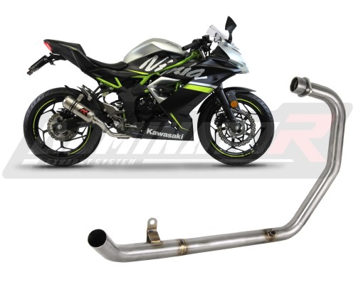 collecteur d’échappement DOMINATOR  compatible avec la moto Ninja 125 / Z125 2019  2023 5