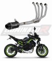 complete exhaust system with muffler DOMINATOR Full System HP3 BLACK fits to Kawasaki Z 900 2020  2024 6