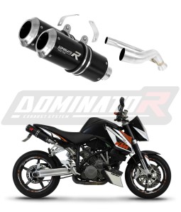 KTM 990 SUPER Duke 2005 - 2013 Pot d'échappement Silencieux GP NOIR + dB killer medium