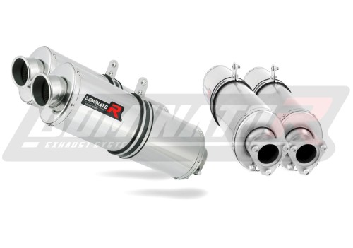 échappement silencieux DOMINATOR ovale compatible avec la moto KTM 990 SMT Supermoto Touring  3